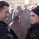 Jeremy Crutchley (left), Janet Montgomery